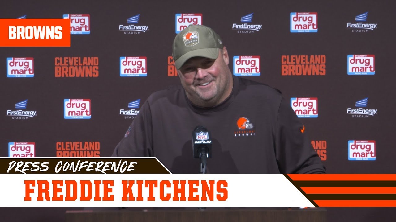Freddie Kitchens Postgame Press Conference Browns Vs Bills