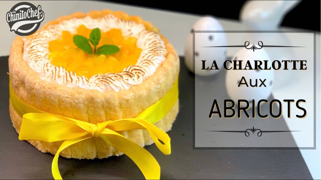 Recette de la Charlotte aux Abricots || Charlotte Bavarian Cake ll #1stTryCharlotteCake