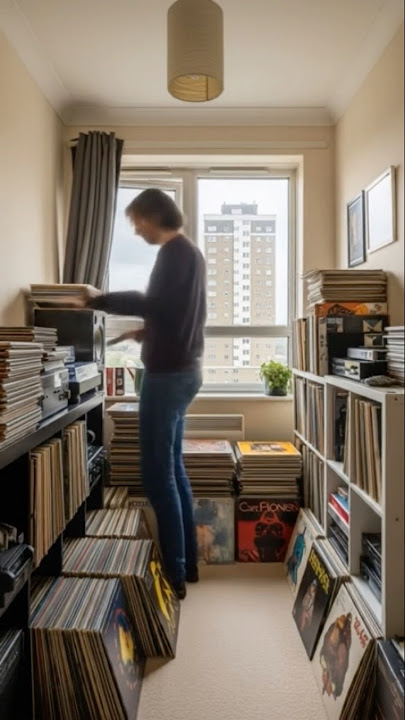 Dream Record Room #music #records #vinyl #homestudio #clubanthem