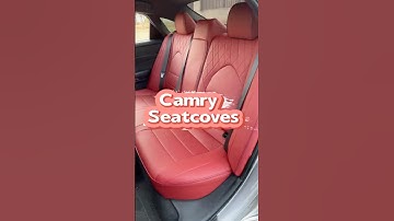HKZ Custom fit Camry: HKZ custom seat cover for Toyota Camry#automotive #seatcover#hkz-seatcover