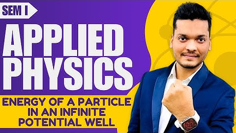 Energy of A Particle In An Infinite Potential Well | Engineering physics | Detailed explanation