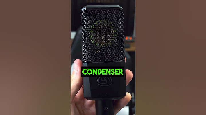 CONDENSER Mics Are PERFECT For Recording Vocals and Acoustic Guitar!