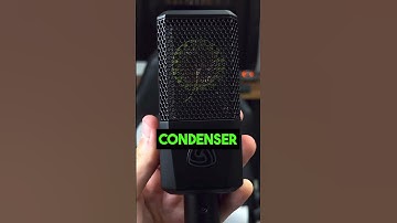 CONDENSER Mics Are PERFECT For Recording Vocals and Acoustic Guitar!