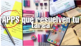 Las mejores APPS para estudiantes del 2020