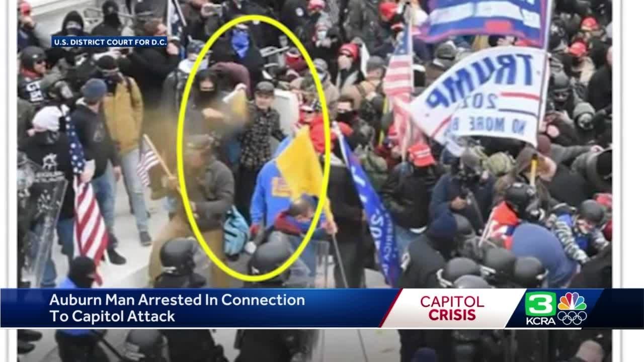 Auburn man arrested in Jan. 6 Capitol attack, accused of assaulting ...