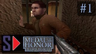 Medal of Honor: Allied Assault (сложность "Тяжело") - #1 Спасательная операция Medal of Honor: Allied Assault (сложность "Тяжело") - #1 Спасательная операция