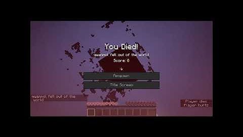 Can totem save me if i fall into the void?🤔#shorts #minecraft