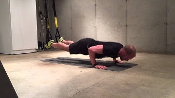 TRX ATOMIC PUSH UP WITH CLAP