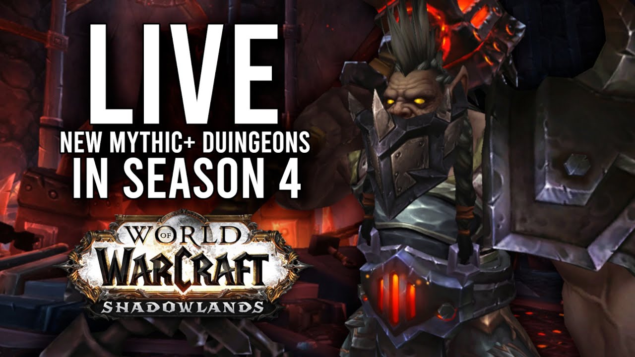 SHADOWLANDS! SEASON 4 EXPERIMENTAL NEW MYTHIC DUNGEONS! - WoW: Shadowlands 9.2.7 (Livestream)
