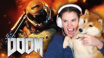 My first ever DOOM game! RIP AND TEAR!!