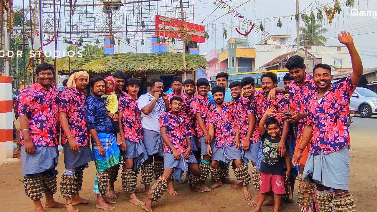 பெருஞ்சலங்கை ஆட்டம் - அருள்மிகு மாரியம்மன் திருக்கோவில் வெள்ளோடு