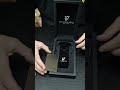 Нож Vanguard Mini Cleaver stonewash сталь M390 рукоять Blue Titanium