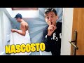 MI NASCONDO IN BAGNO per 24 ORE e SPIO CHI ENTRA!! 😱 VILLA degli YOUTUBERS