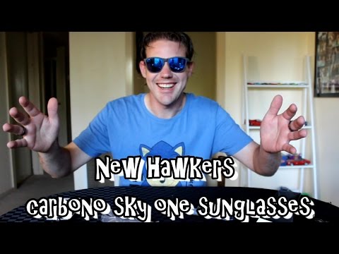 Raffinere performer Ingeniører I got new sunglasses - Hawkers carbono sky one - unboxing review - YouTube