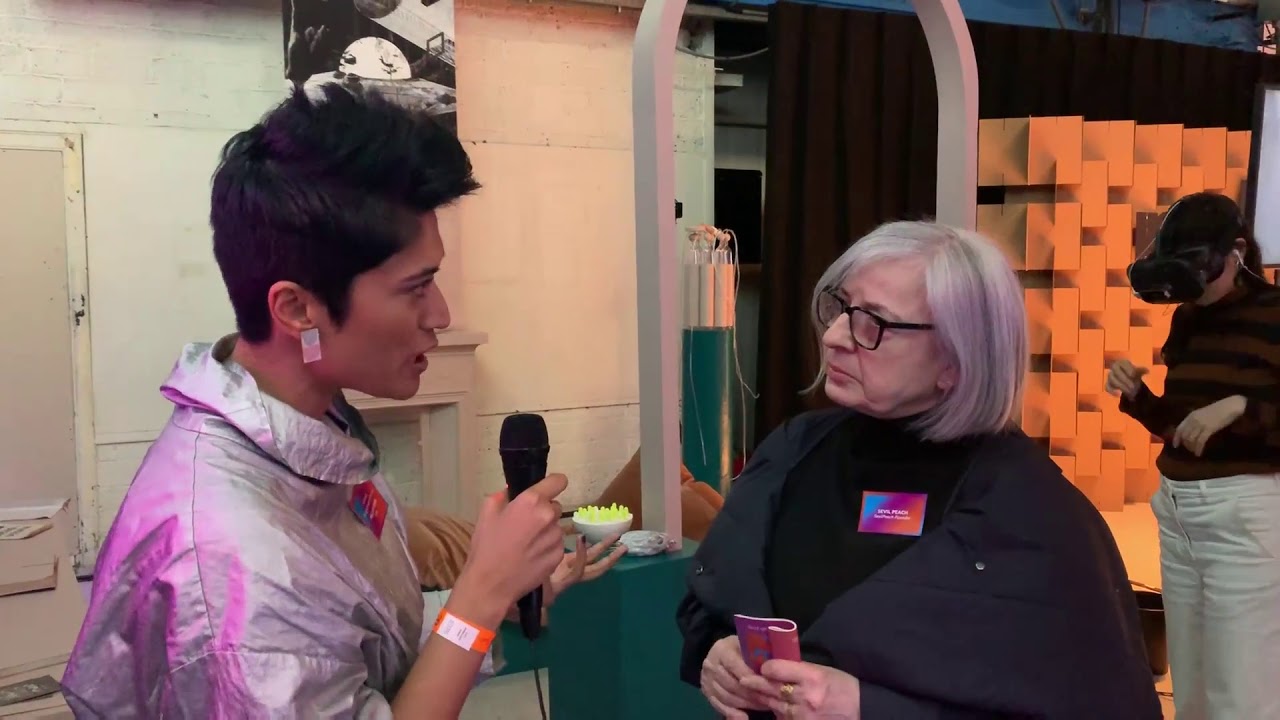 Sevil Peach chats to Pallavi Dean at Frame Lab 2019