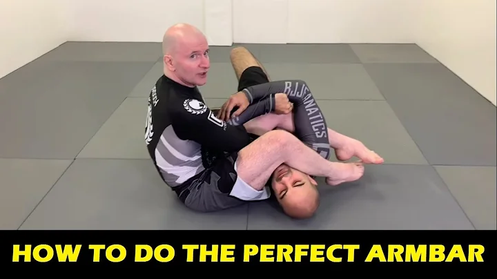 How To Do The Perfect Armbar by John Danaher