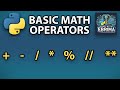 Basic Math Operators in Python Explained