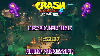 Crash 4 Developer Times: Nitro Processing In 1:52.37