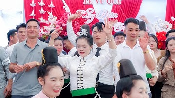 DANCE CHỊ EM NHẢY QUÁ CĂNG ĐÁM CƯỚI NGƯỜI DÂN TỘC THÁI ĐEN - LỄ VU QUY - THUỲ BIÊN & VIỆT HÙNG