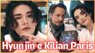 Hyunjin visita loja da Kilian Paris e conhece o dono da marca