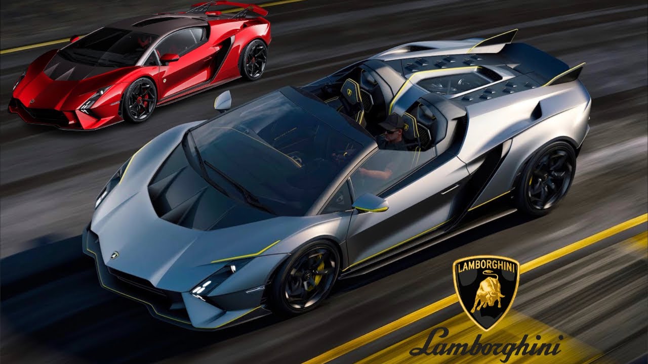 Lamborghini Invencible And Lamborghini Autentica Revealed As One-Off  Tributes To The V12 - YouTube