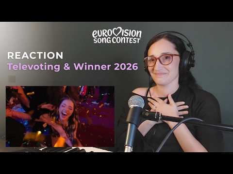 Reacting to Televoting & Winner | Eurovision 2026