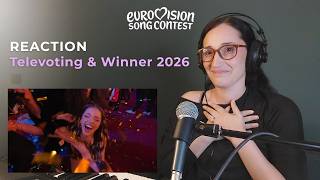 Reacting to Televoting & Winner | Eurovision 2026