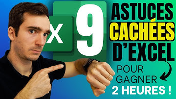 Révélation : 9 astuces Excel SECRÈTES pour DOUBLER votre productivité simplement en quelques clics