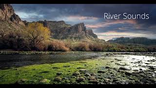 Peaceful River Sounds| Calming Stream Sounds| White Noise for Relaxing, Sleep Fast, Study