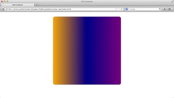 CSS Foundations : Linear Gradients – Unprefixed Syntax