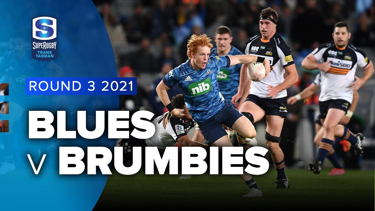 Super Rugby Trans Tasman Blues v Brumbies - Rd 3 Highlights