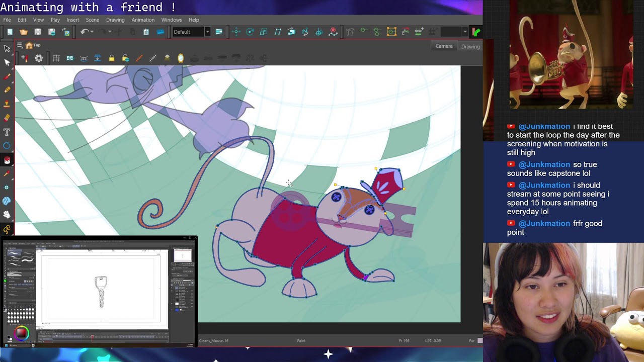 Animate with me! [MIC ON]
