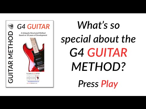 Learn To Play Guitar using the G4 Guitar Method