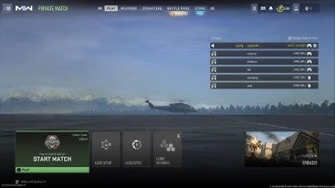 Insane out of the map trickshot (Mw2 custom game)