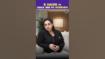 5 Hacks to Crack RRB PO Interview #rrbpointerview #rrbpo #shorts #pw