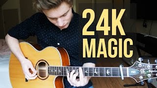 Thumbnail for Bruno Mars - 24K Magic - Guitar Cover (Instrumental) | Mattias Krantz