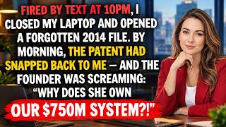 My CEO Fired Me Over a Text After 9 Years — They Never Expected I’d Take Back the $750M Patent
