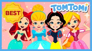 🎀BEST🎀 Tomtomi Princess Songs Compilation | Pick your favorite princess👑 | Kids Song | TOMTOMI