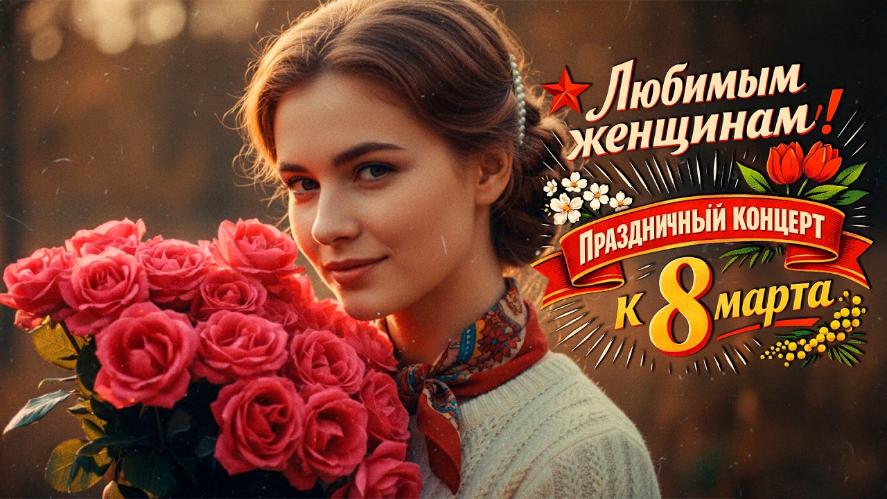 Любимым женщинам! Праздничный концерт к 8 марта