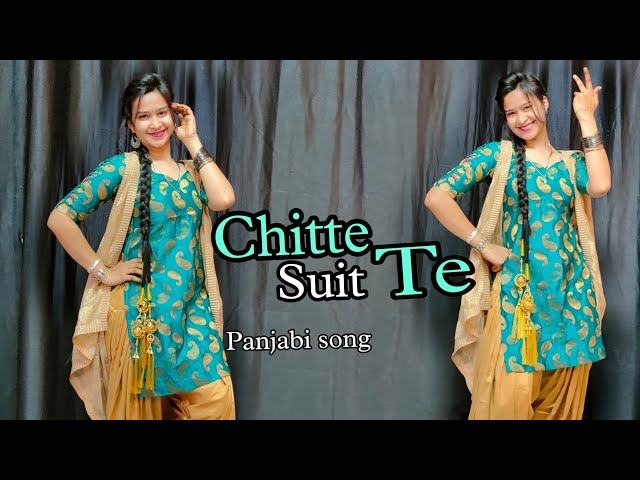 Chitte Suit Te Daag Pe Gaye Punjabi song Dance video ;Geeta Gaildar  World #babitashera27 class=