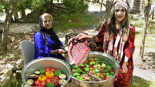 KURDISH Style Dolma in Village Which is So Delicious & Popular ♧ Village Cooking Vlog