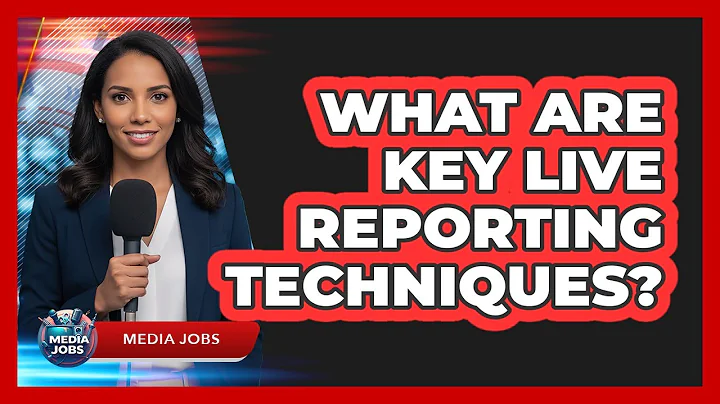 What Are Key Live Reporting Techniques?