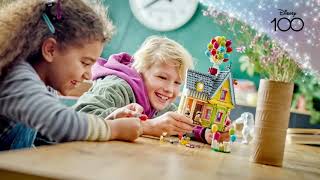 LEGO Disney and Pixar ‘Up’ House 43217 Disney 100 Celebration Building Toy Set for Kids