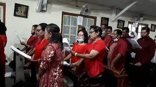 KIRIE \u0026 GLORIA J.A.Korman, padus Regina Caeli LARANTUKA. (organis Tiana Yo F.)