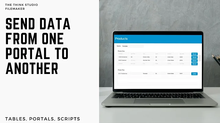 How to transfer data from one portal to another in Filemaker