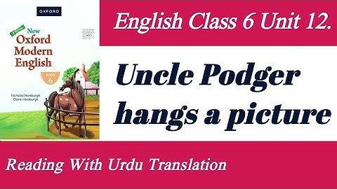 Uncle Podger Hangs a Picture Translation| Uncle Podger Hangs a Picture word meaning