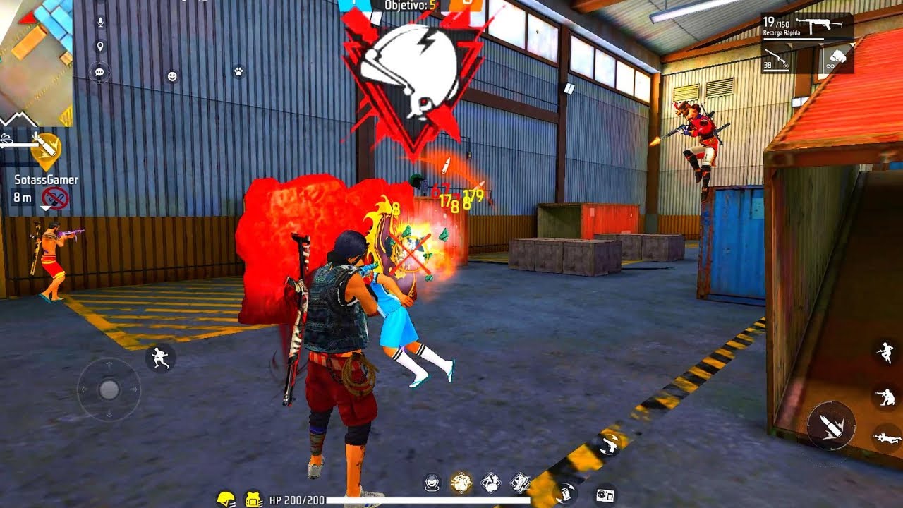 SOLO TIROS A LA CABEZA FREE FIRE\👀*todo capa* 2022 ️