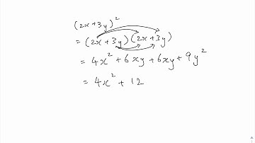 Expansion - (ax+b)^2