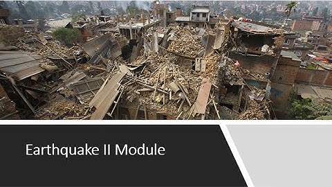 GLG110IN Earthquake II Intro Sp24 Hybrid