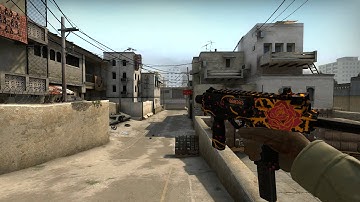 CS GO: Stattrak MP9 Rose Iron Factory New Showcase